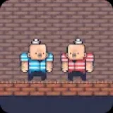 2 Player Red Blue Pirates