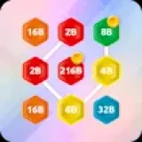 2048 Hex Chain Merge