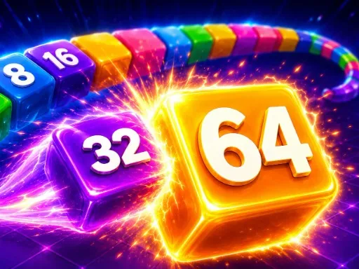 2048 Snake.io gameplay preview