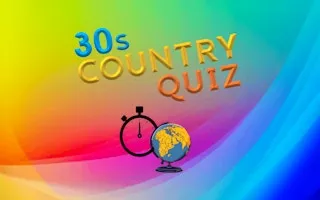 30s Country Quiz gameplay preview