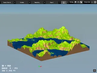3D Terrain Generator gameplay preview