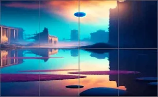 Abandoned places Picture Tile Quest gameplay preview