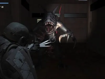 Alone In The Evil Space Base gameplay preview