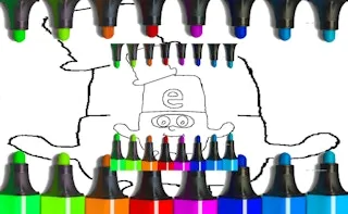 Alphablocks Coloring Pages gameplay preview