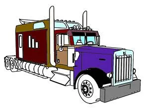 American Trucks Coloring gameplay preview