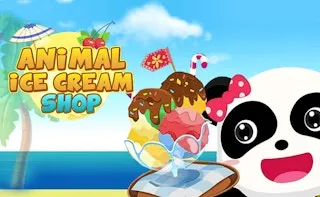 Animal Ice Cream Shop gameplay preview