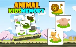 Animal Kids Memory gameplay preview