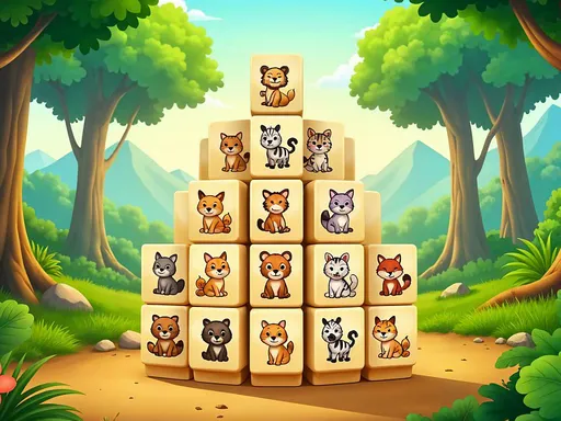 Animal Kingdom Mahjong gameplay preview