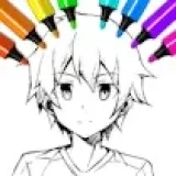 Anime Boys Coloring Pages