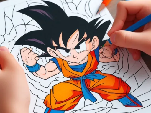 Anime Coloring Book gameplay preview