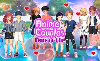 Anime Couple Dress Up gameplay preview