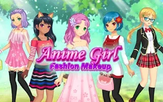 Anime Girls Fashion Makeup gameplay preview