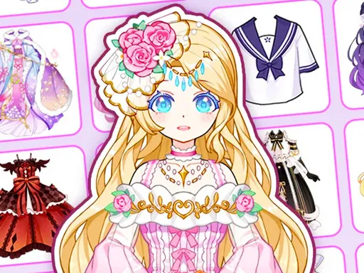 Anime Princess Dress Up Games gameplay preview