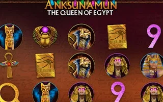 Anksunamun the queen of Egypt Slot Machine gameplay preview