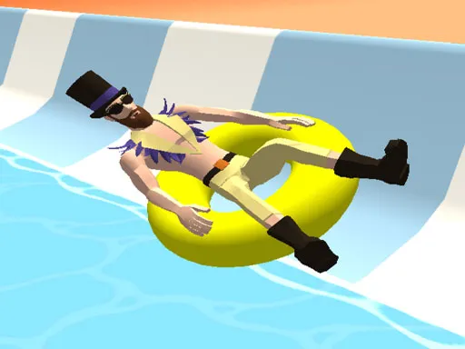 Aquapark.io Water Slide Park gameplay preview