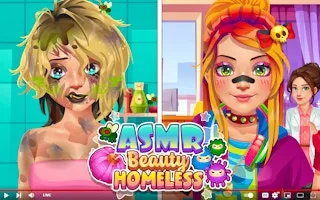 ASMR Beauty Homeless gameplay preview