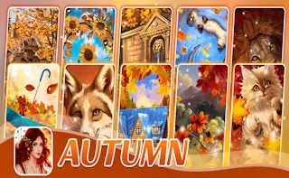 Autumn Coloring Seasons Pages gameplay preview