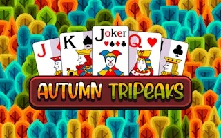 Autumn Solitaire Tripeaks gameplay preview