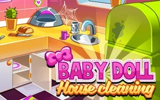 Baby Doll House Cleaning gameplay preview