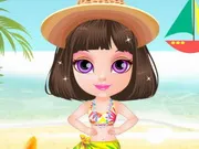 Baby Halen Beach Dress Up gameplay preview