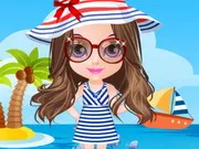 Baby Halen Summer Dress Up gameplay preview