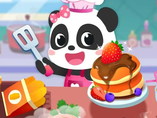 Baby Panda Breakfast Cooking gameplay preview