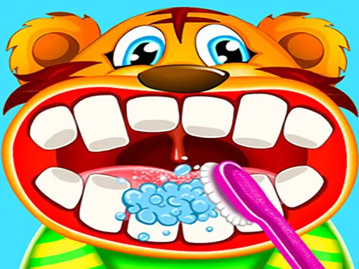 Baby Panda Dentist Care gameplay preview