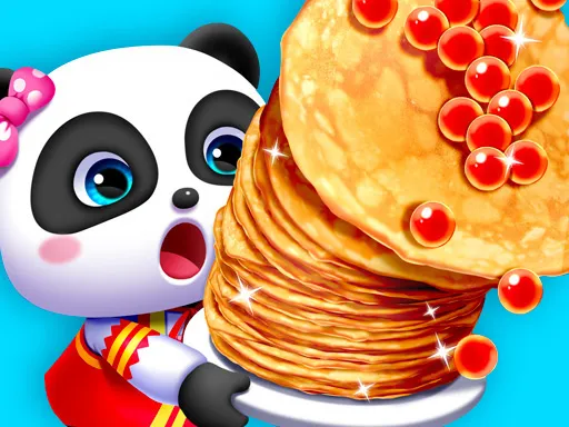 Baby Panda Food Party gameplay preview