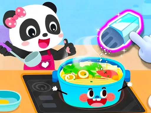 Baby Panda Magic Kitchen gameplay preview