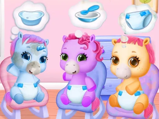Baby Pony Sisters Care gameplay preview