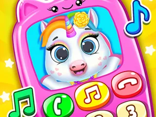 Baby Princess Unicorn Mobile Phone gameplay preview