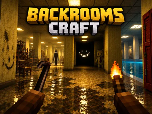 Backrooms Craft gameplay preview