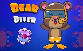 Bear Diver gameplay preview