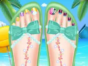 Beautiful Toenail Salon gameplay preview