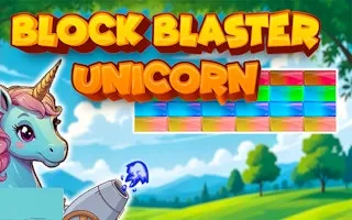 Block Blaster Unicorn gameplay preview