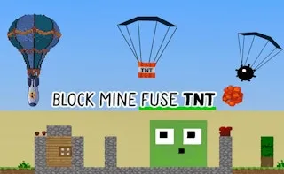 Block Mine Fuse TNT gameplay preview