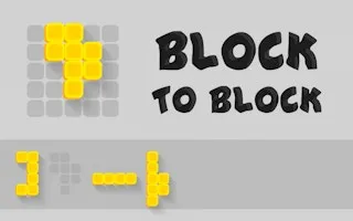 Block to Block - Puzzle gameplay preview
