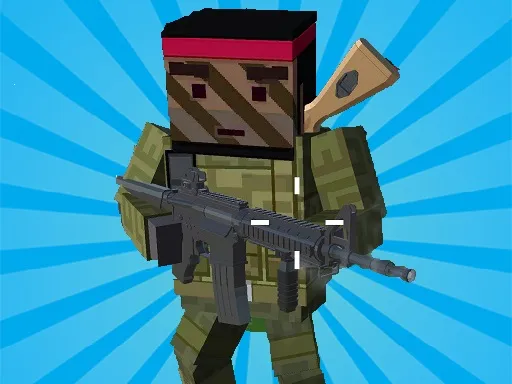 Blocky Combat Strike Survival gameplay preview