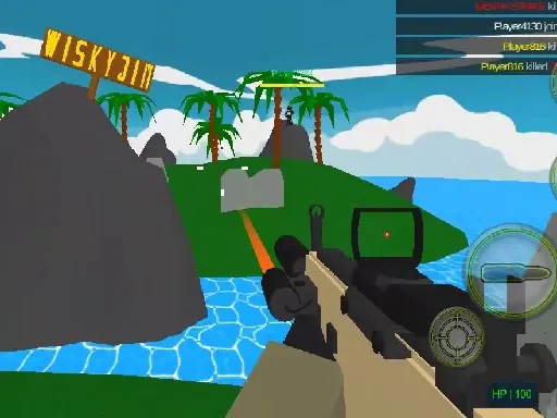 Blocky Combat Swat Edge 2022 gameplay preview