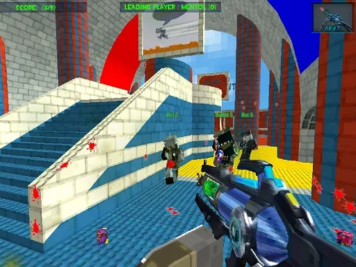 Blocky Gun Paintball 3 gameplay preview