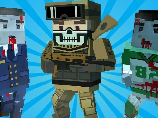 Blocky Shooting Arena 3D Pixel gameplay preview