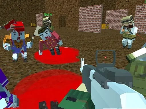 Blocky Warfare the Aweper Zombie gameplay preview
