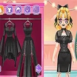 Blonde Sofia: In Black