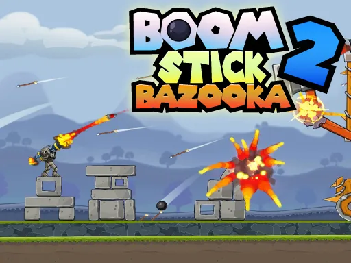 Boom Stick Bazooka 2 Puzzles gameplay preview