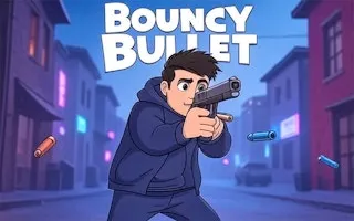 Bouncy Bullet - Physics Puzzles gameplay preview