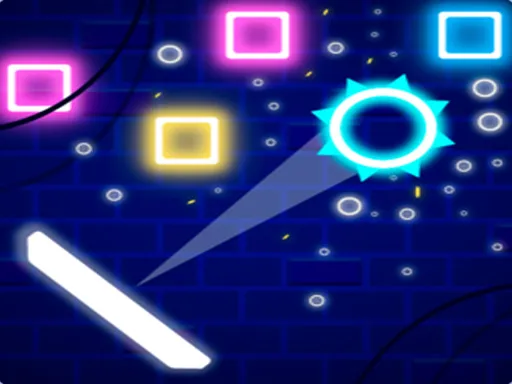 Brick Breaker Neon gameplay preview