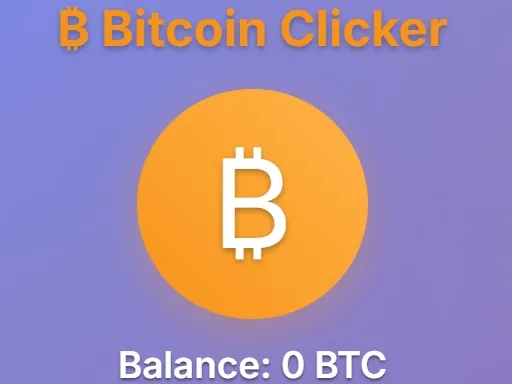 BTC clicker gameplay preview