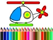 Bts Helicopter Coloring gameplay preview