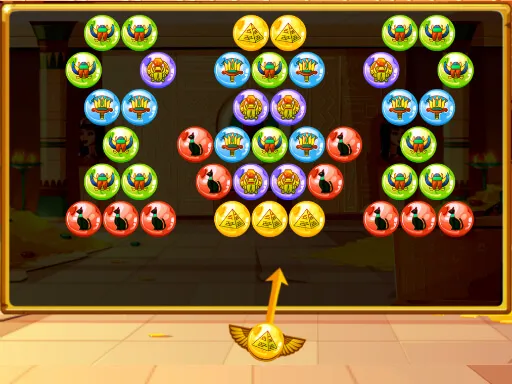 Bubble Shooter Egypt gameplay preview