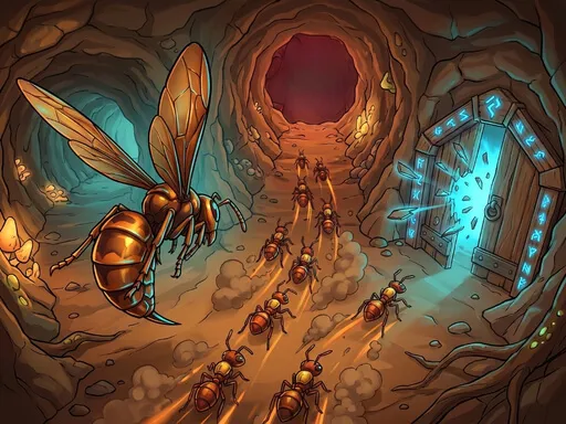 Bug Burrow Wars gameplay preview